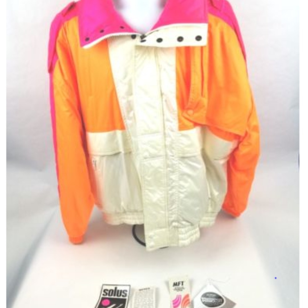 Solus XL Mult Color Abstract Design Jacket